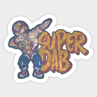 Retro Super Dab Sticker